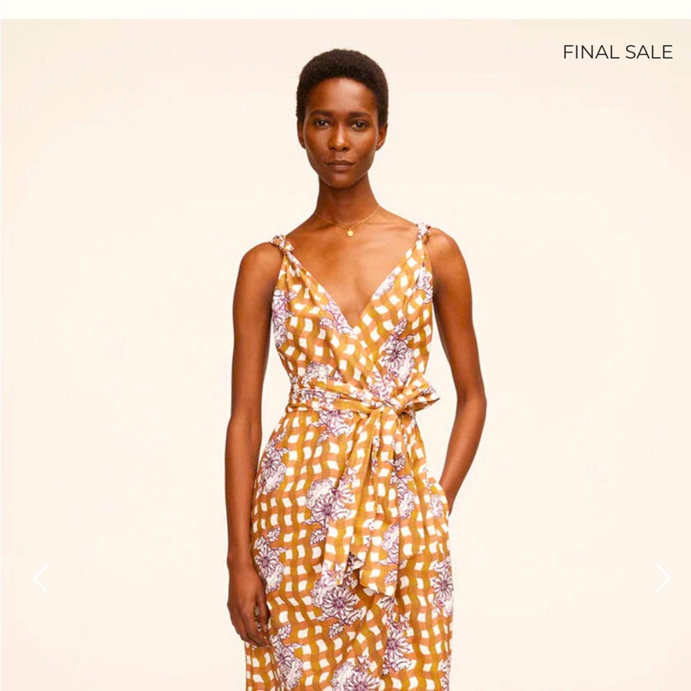 Rebecca Taylor Gingham Daisy Whisper Dress NWT size 8